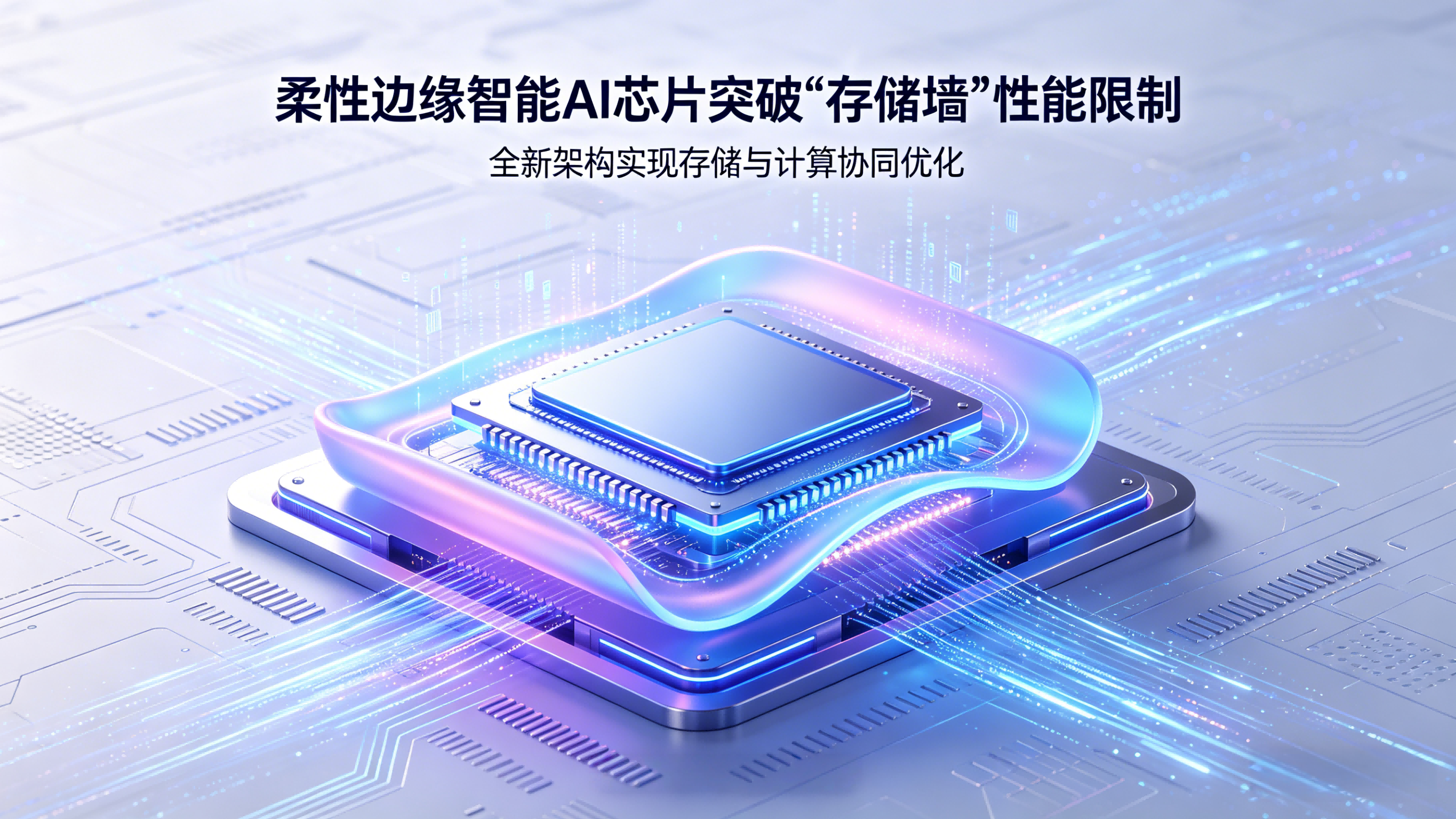 柔性边缘智能AI芯片突破“存储墙"性能限制